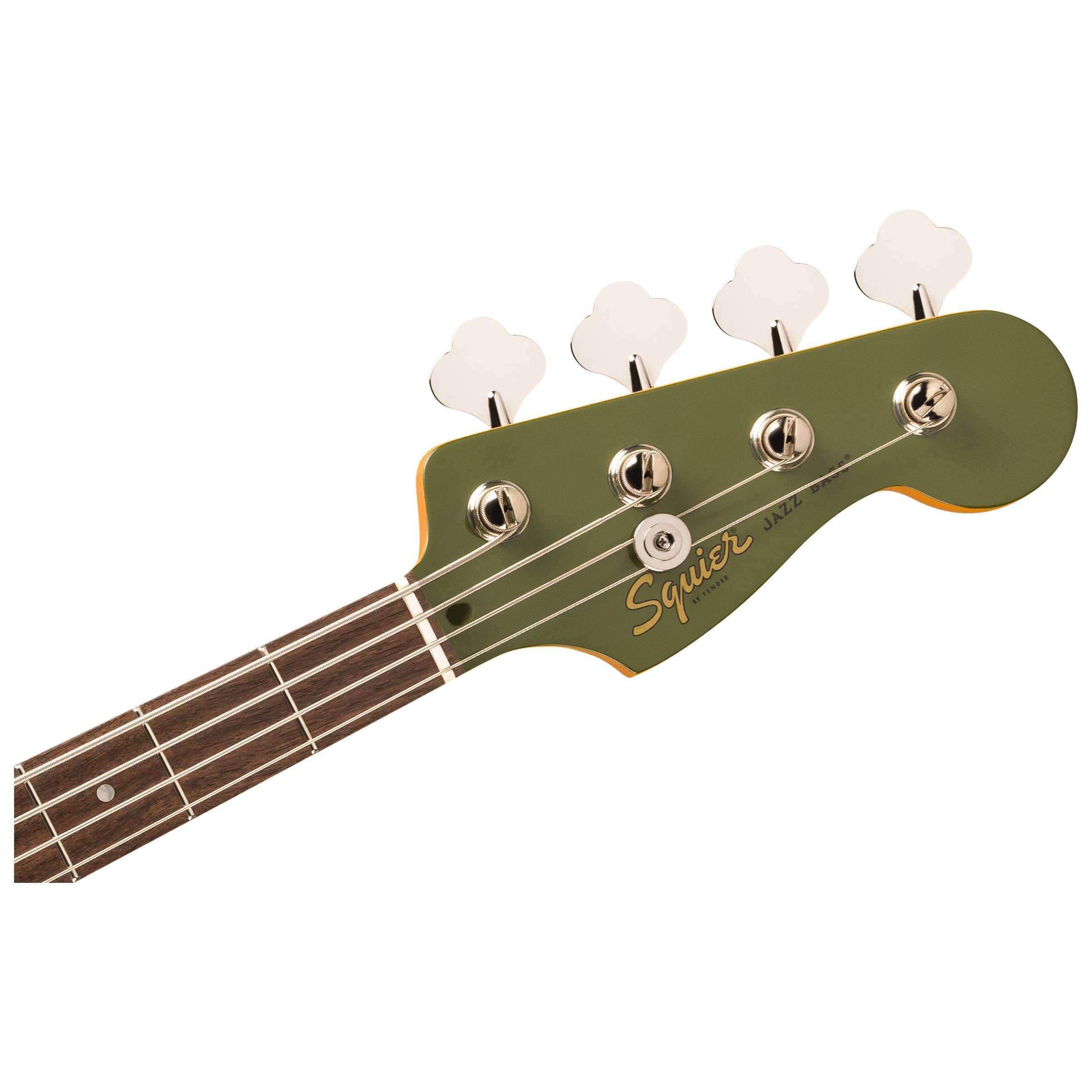 Squier Classic Vibe '60s Jazz Bass Guitar in Olive with Matching